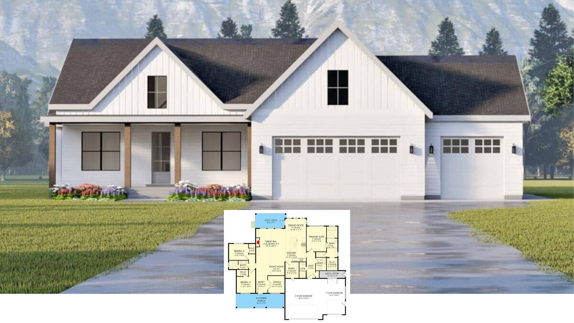 Step Inside This Inviting 7-Bedroom Craftsman Home with Timeless Appeal (Explore the 2.389 Sq. Ft. Floor Plan)