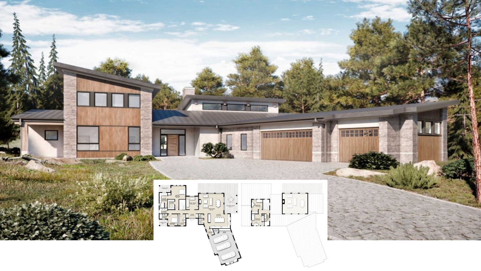 Discover the Alluring Blend of Modern Craftsman Design in This Expansive 4-Bedroom Home (Explore This 2,890 Sq. Ft. Floor Plan)