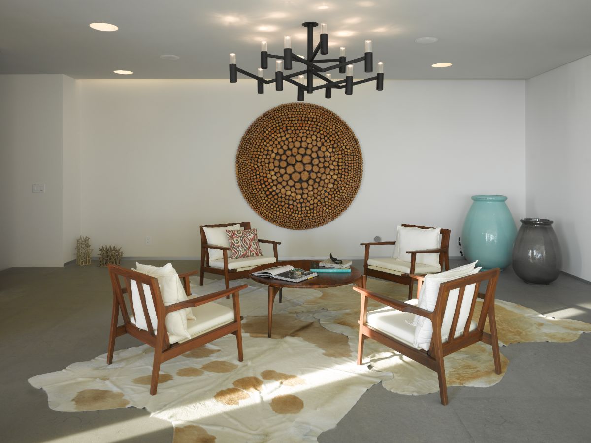 A private living space with hardwood furniture and vintage decorations that add an element of the elegance of age.