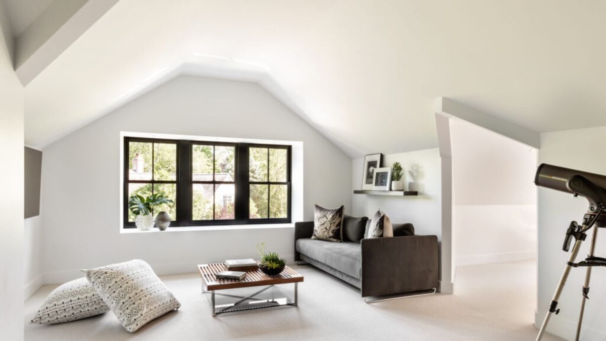 This area is ideal for entertaining and unwinding.