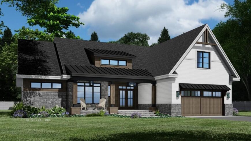Discover the Charm of This 3-Bedroom Craftsman Home with Striking Stone ...