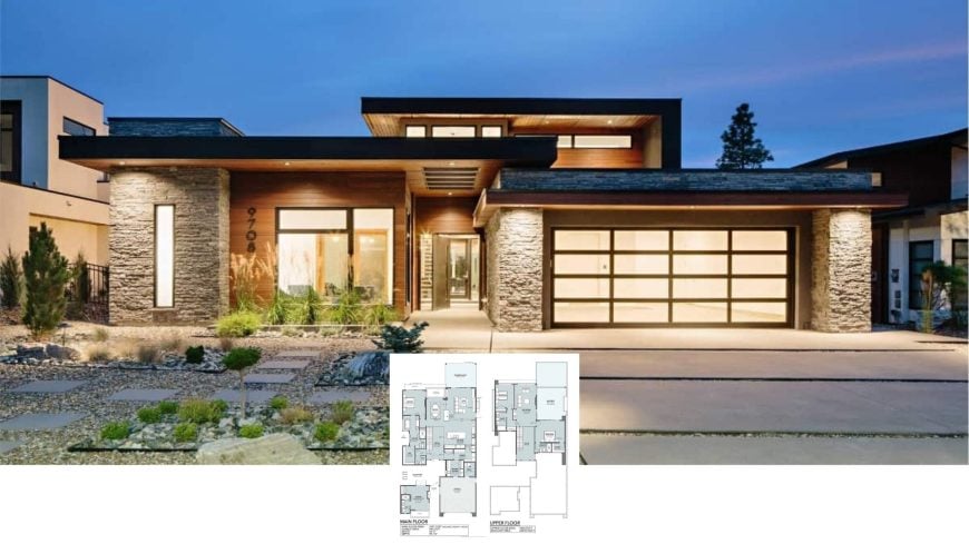 101 Contemporary Style House Floor Plans
