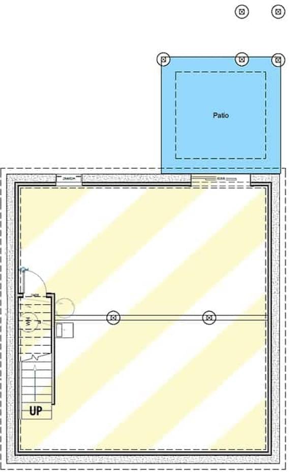 lower level floor plan