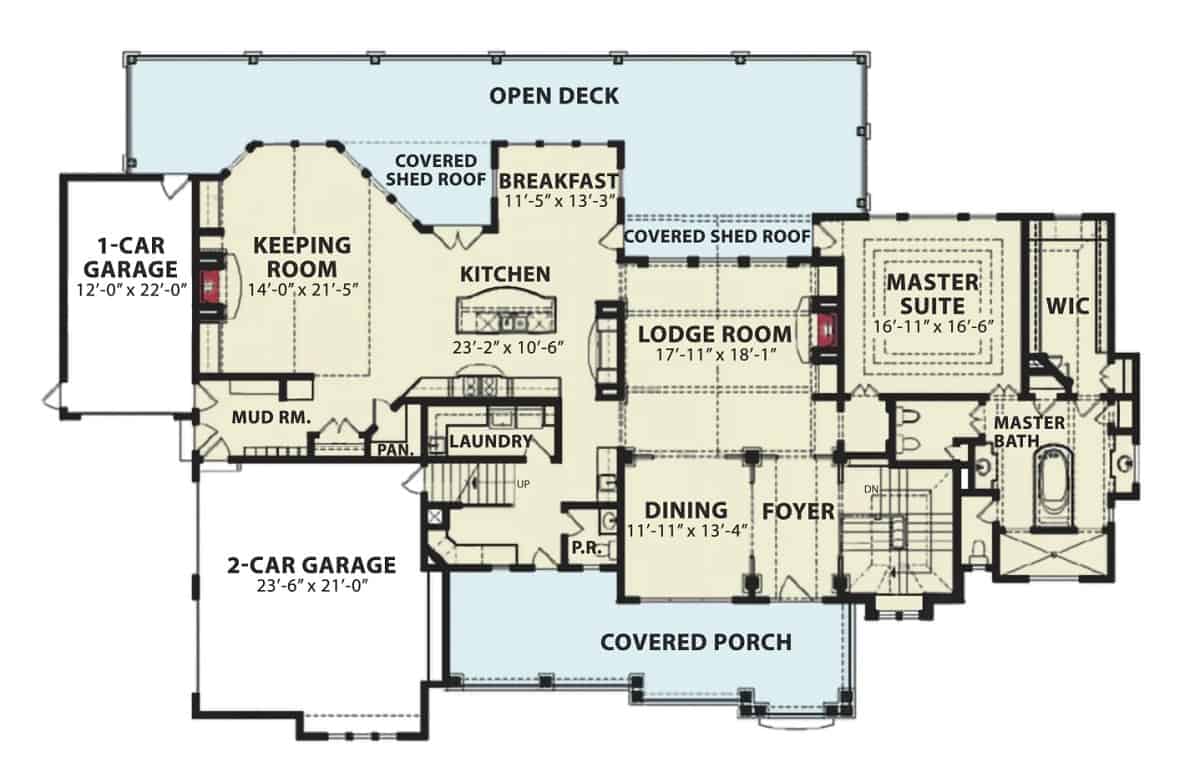 Columbus Cottage with Dual Garages