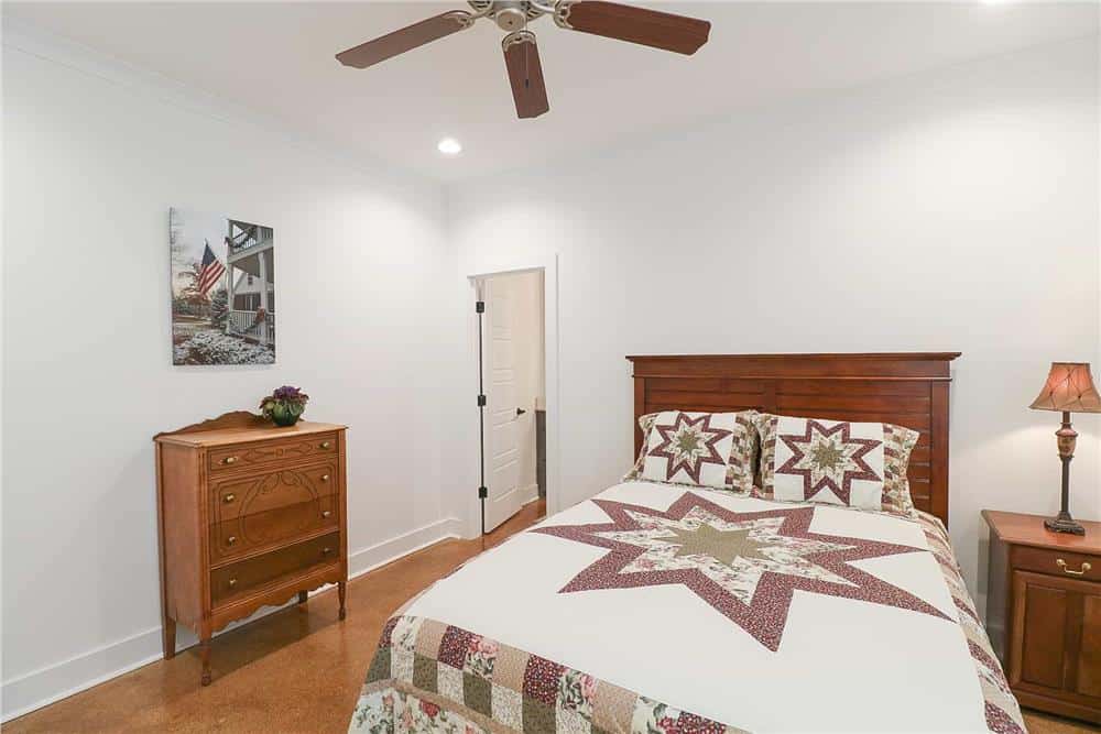 The third bedroom mimics the second bedroom's layout.