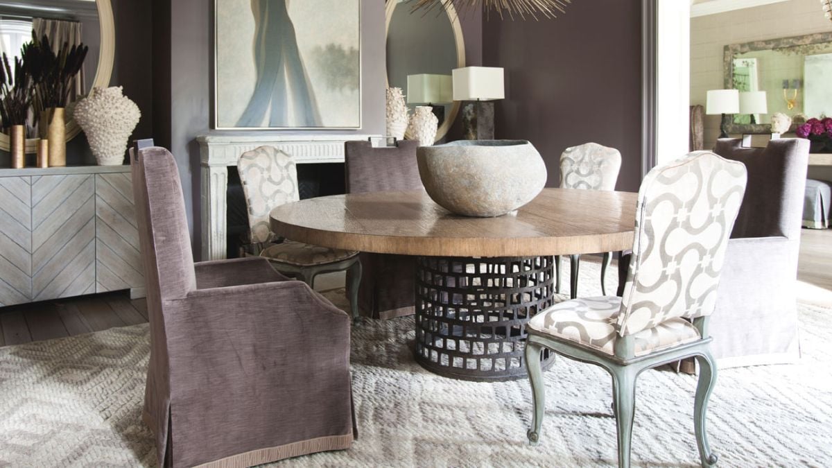 Paces by Amy Morris Interiors dining area.