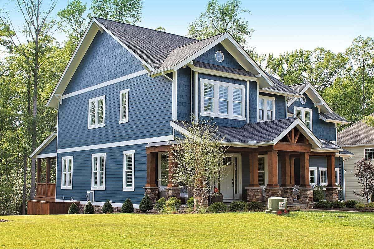 Charming Home with Gable Rooflines