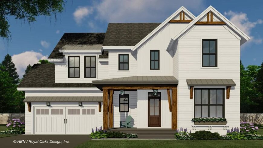 Step Inside This 2,317 Sq. Ft. Farmhouse with 4 Bedrooms and Double ...