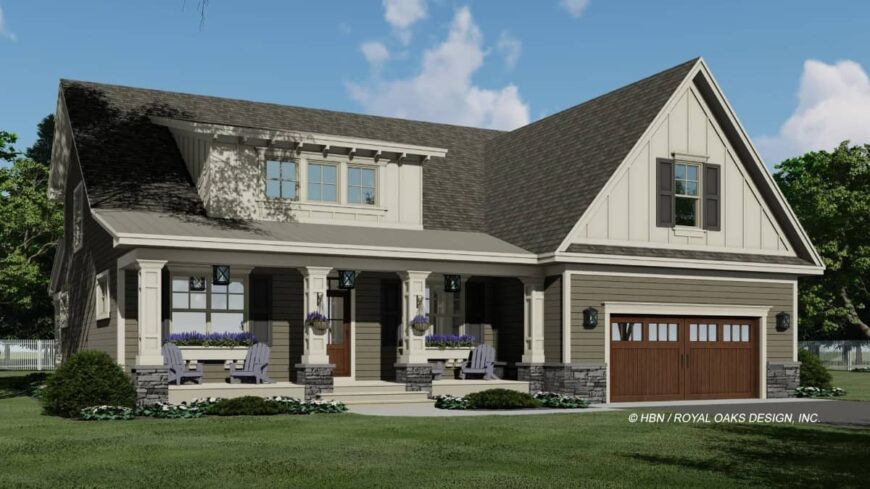 Uncover the Allure of This 4-Bedroom Craftsman Home with a Welcoming ...