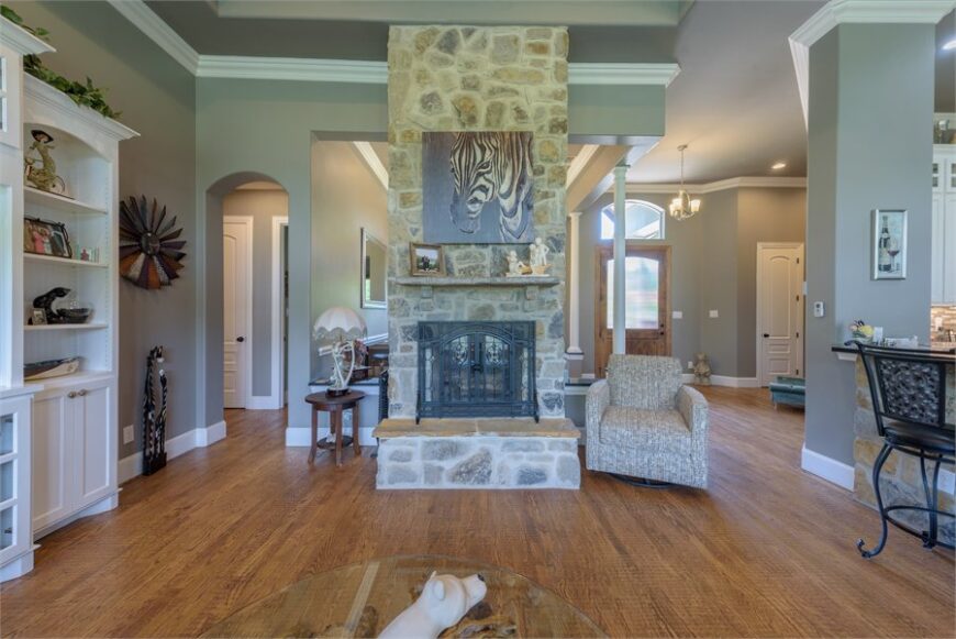 Discover This Exquisite 3-Bedroom Craftsman Home with Striking Stone ...