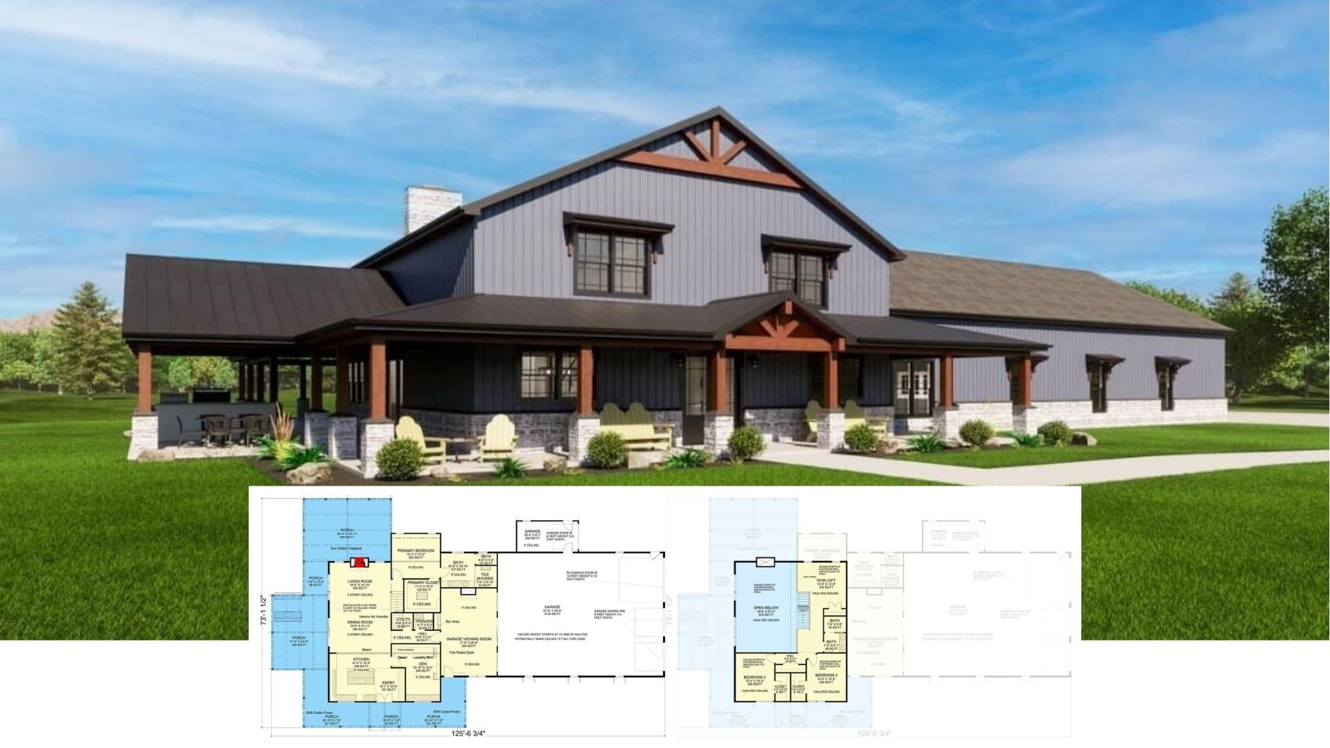 Unveiling the Craftsmanship: A Modern 3,508 Sq. Ft. 3-Bedroom Farmhouse with Timeless Appeal (Must-See Floor Plan)