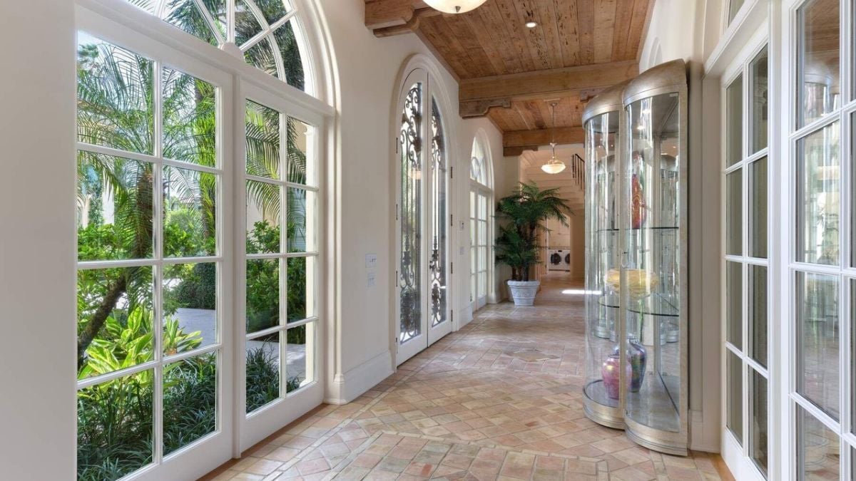 Way to the laundry room.