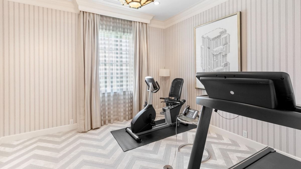 Mansion In Palm Beach, FL gym