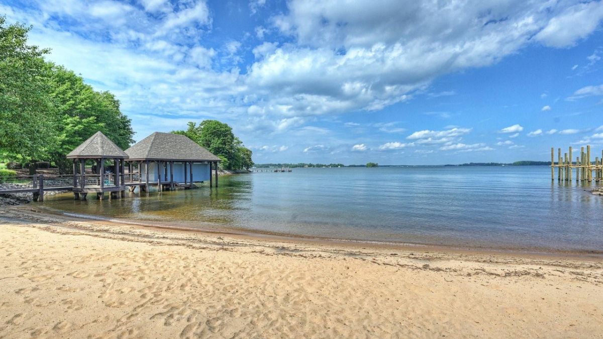 Luxurious tranquility with breathtaking views of Lake Norman.