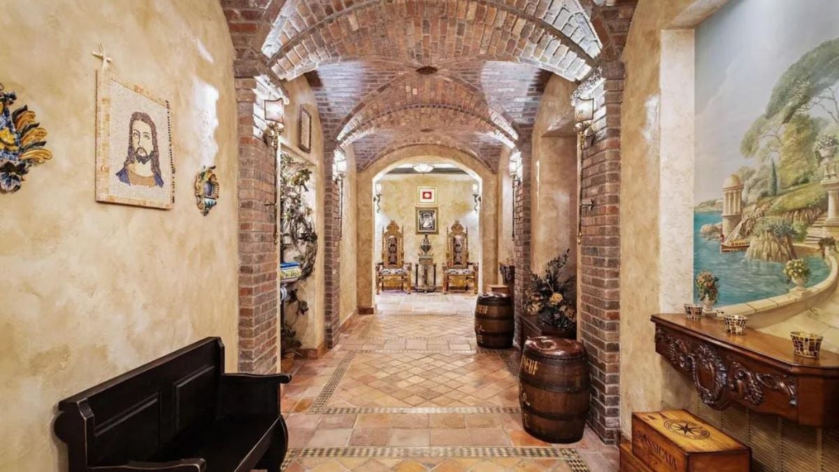 Brick-designed, vintaged, and artistic architecture