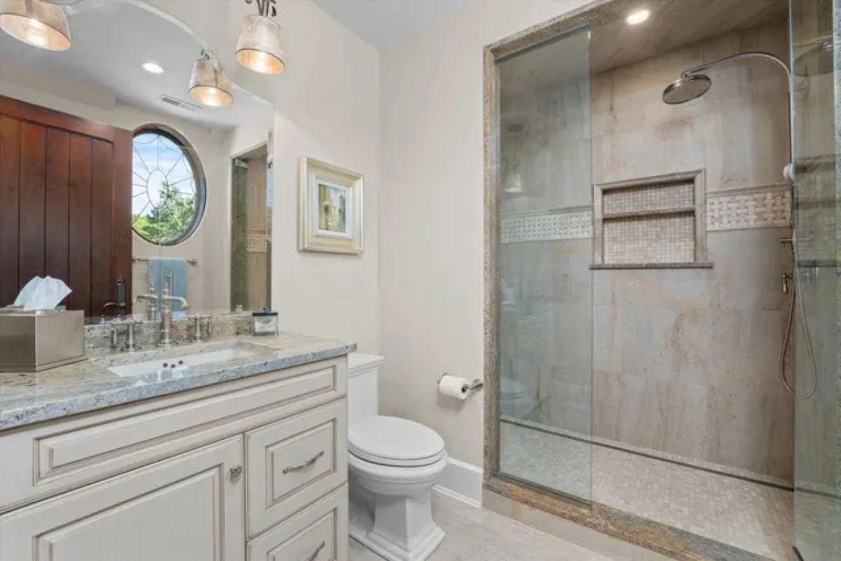 Toilet and shower room