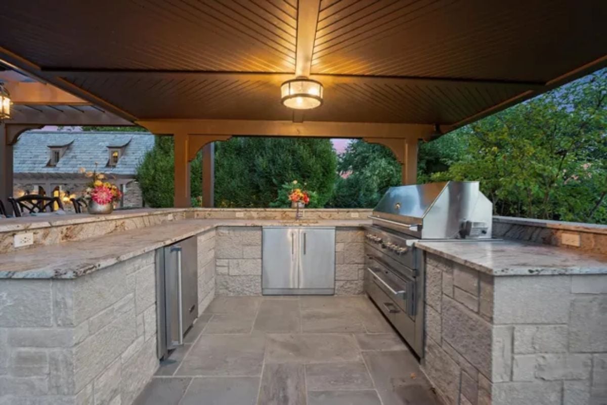 Grilling area
