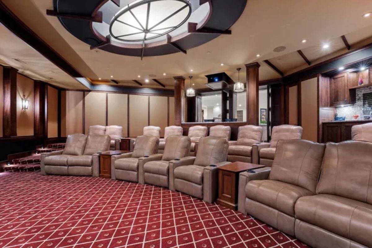 Movie room seats