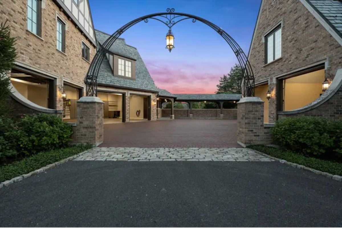 Mansion entrance