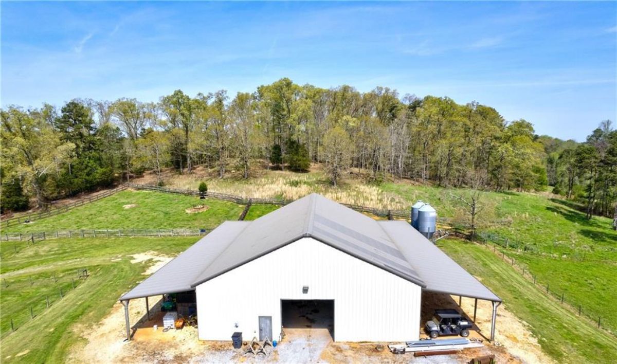 Cattle barn