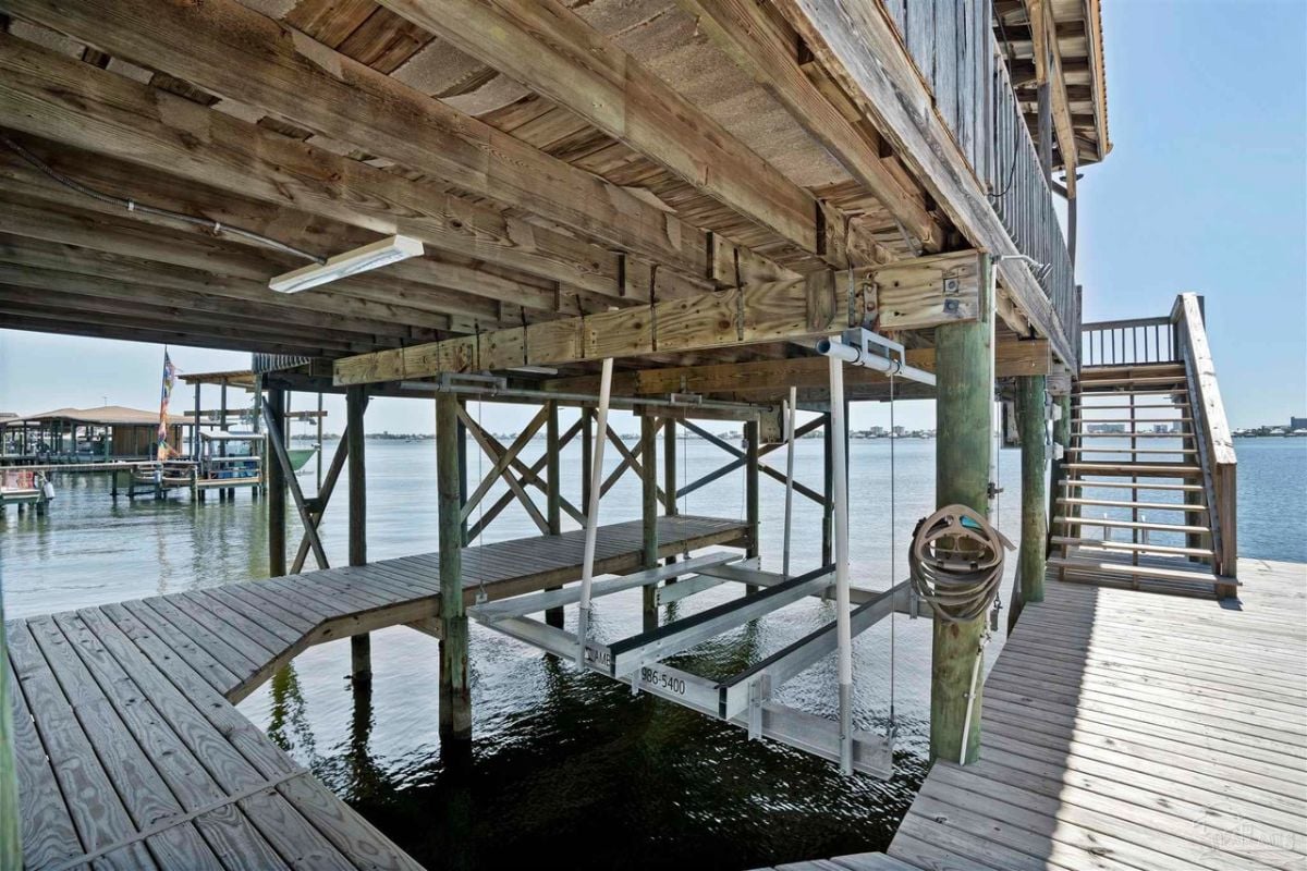2 Boat slips.