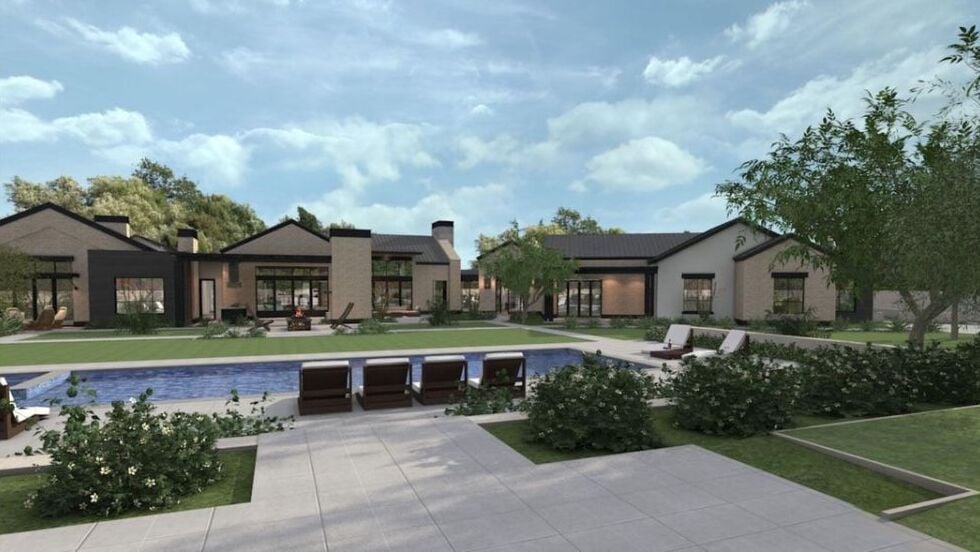 Pool area