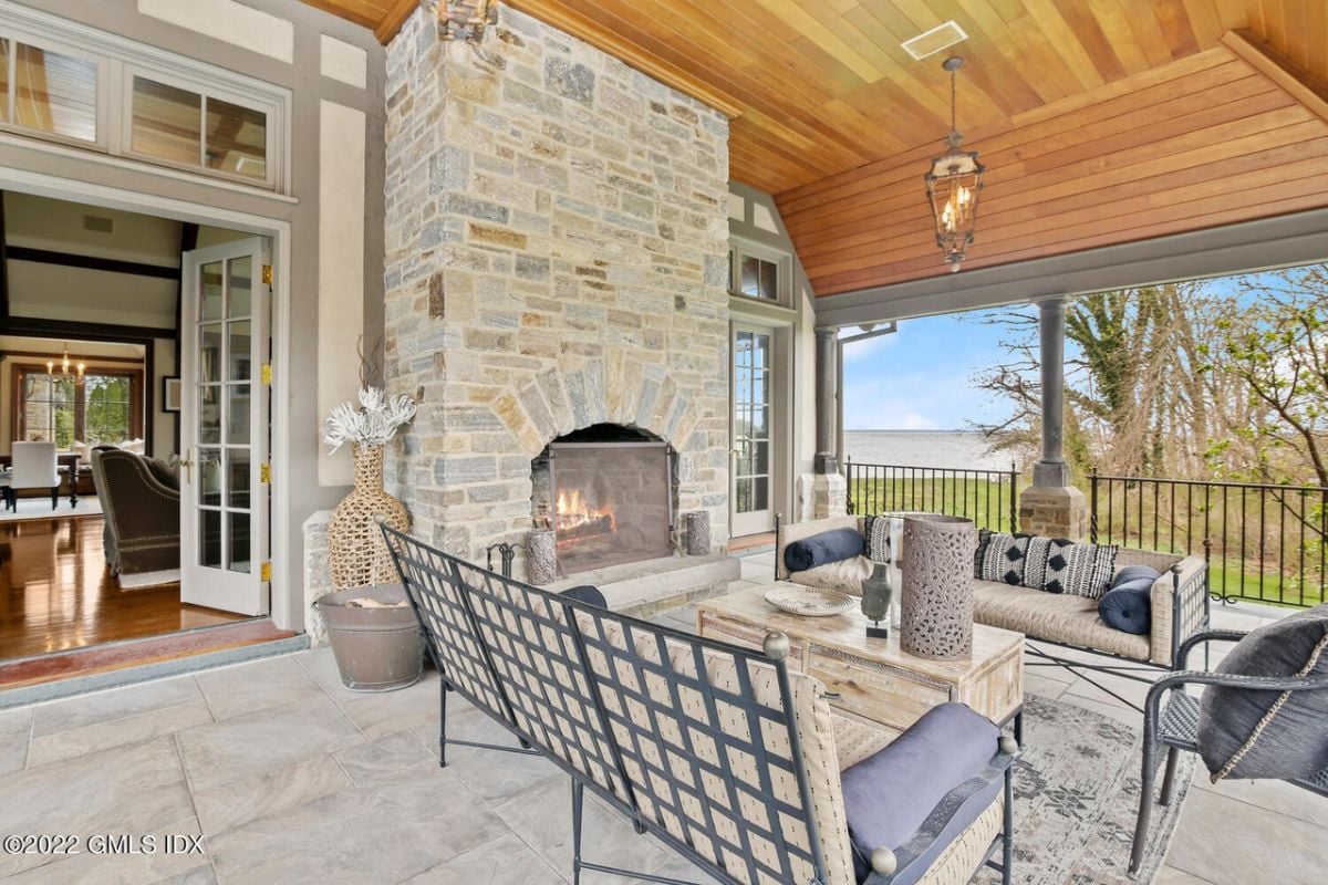 Outdoor living space.