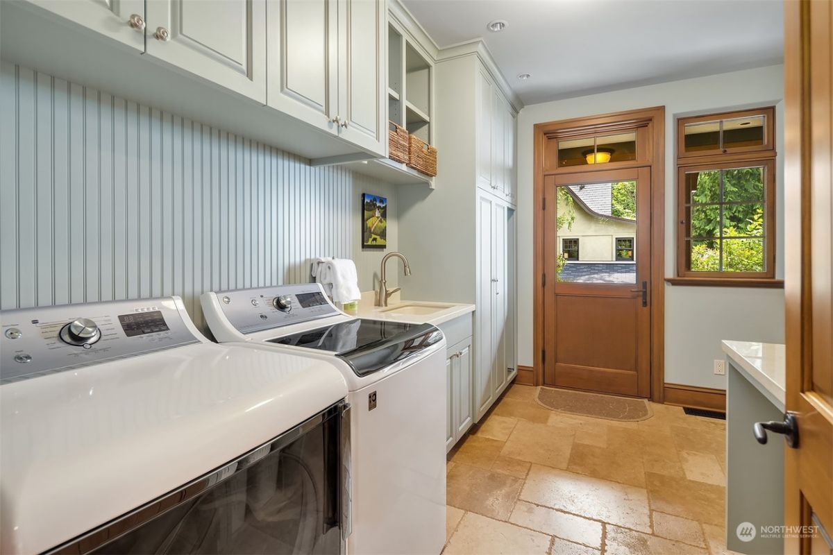 Laundry area