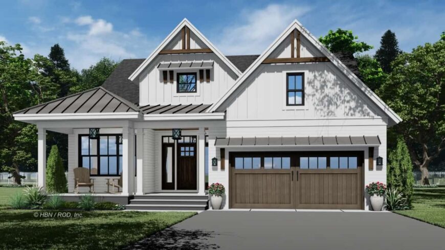 Welcome to This 2,341 Sq. Ft. Modern House with Loft, Front Porch, and ...