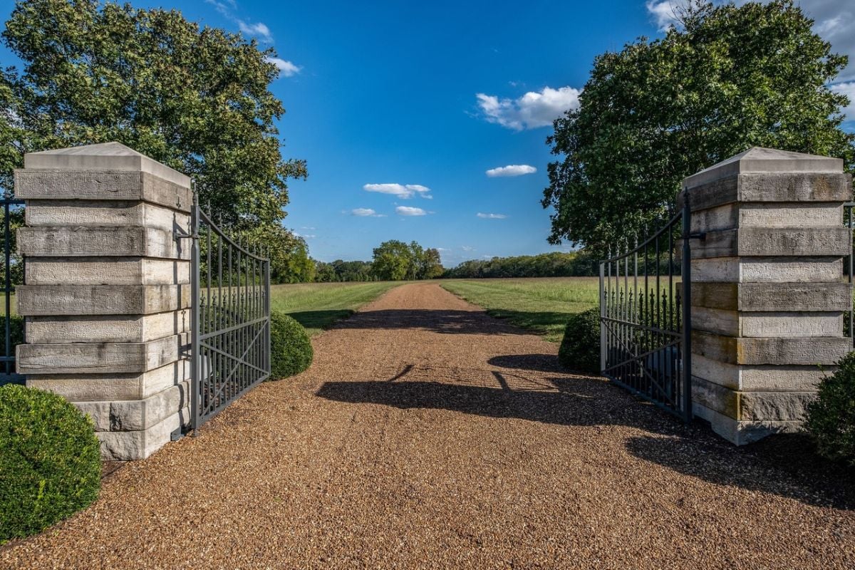 Gated entrance