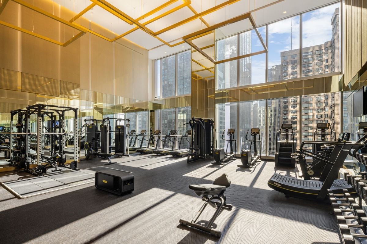 Gym area
