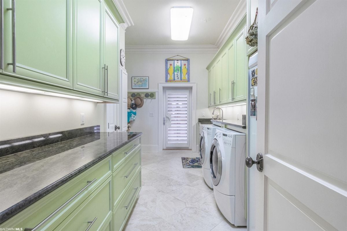 Laundry area
