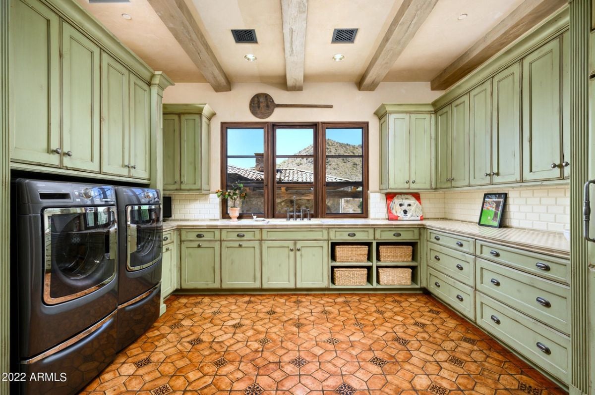Laundry area