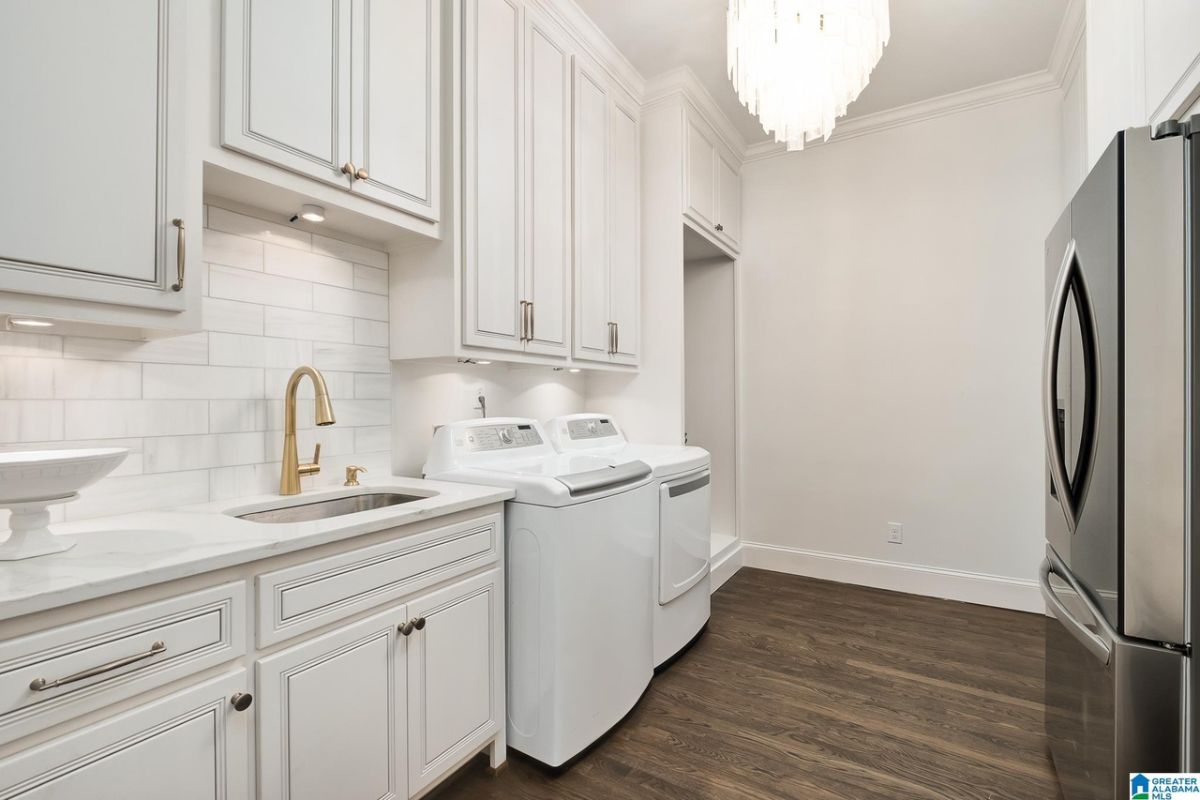 Laundry area