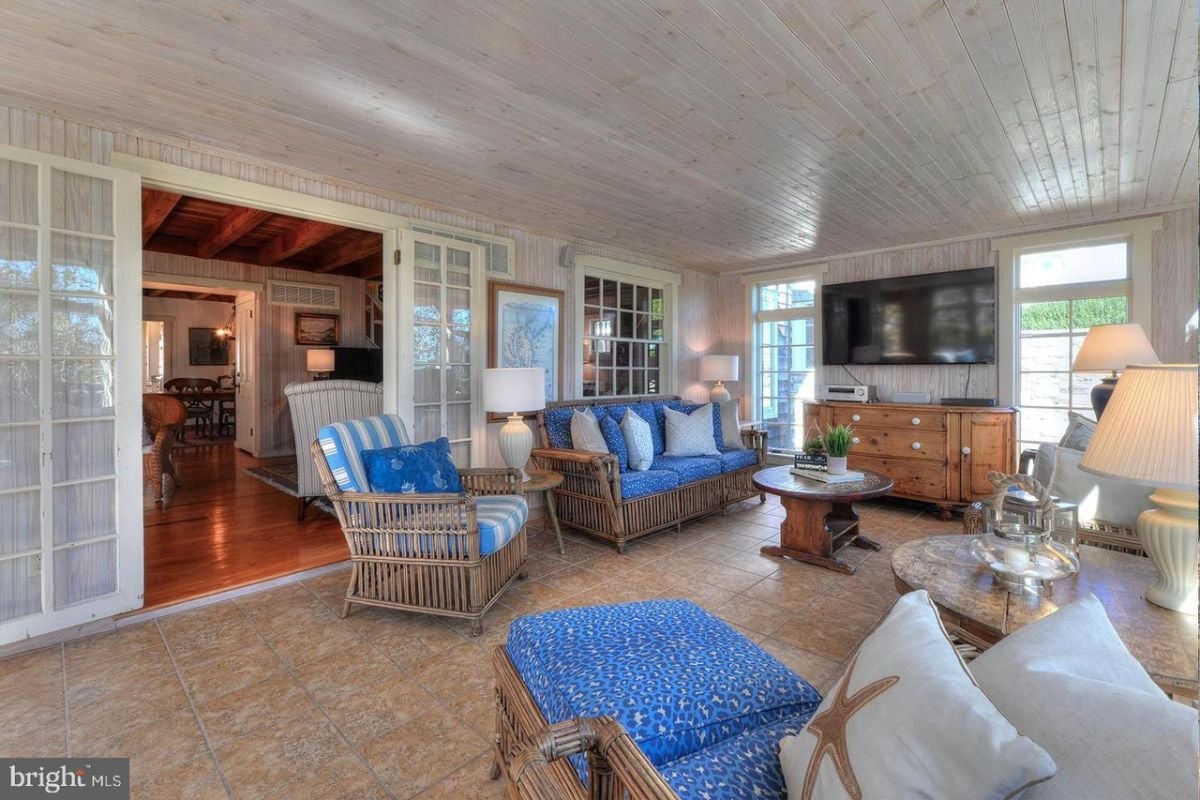View of the living space.
