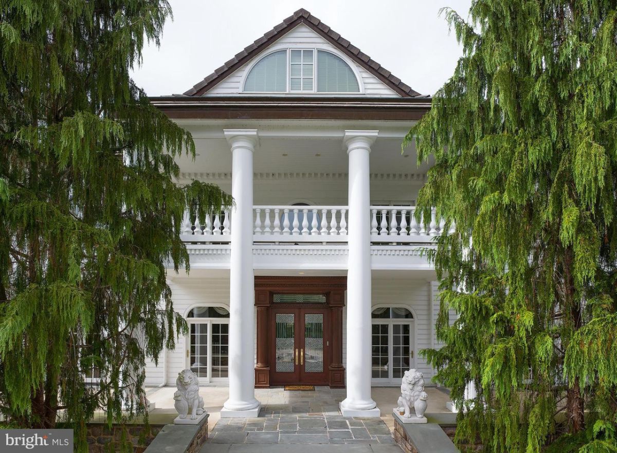 Mansion's door
