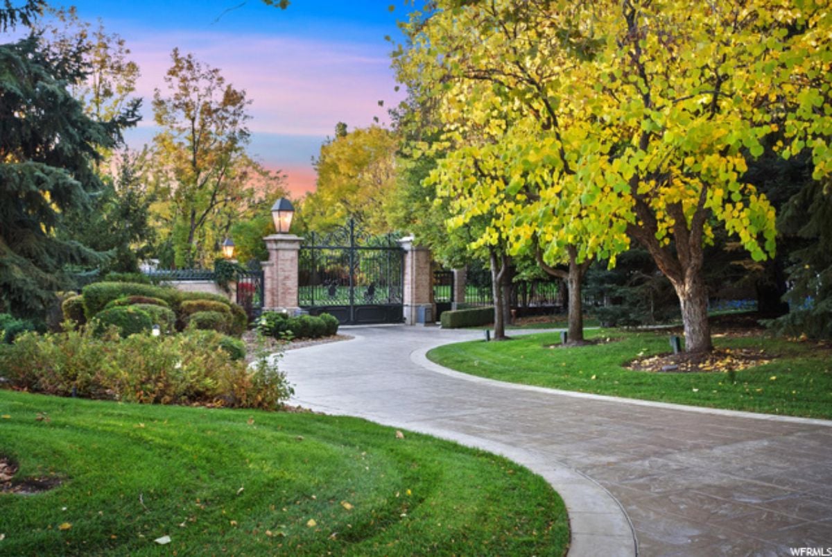 Gated entrance