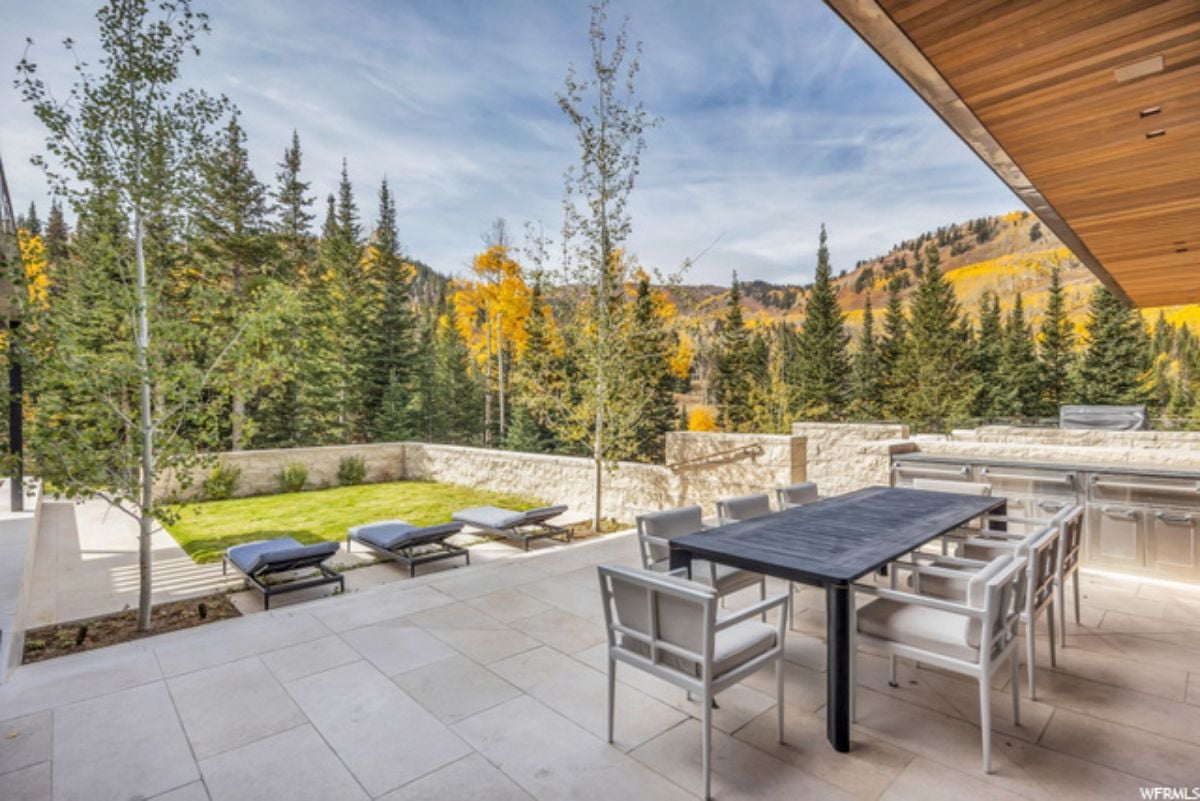 Covered patio