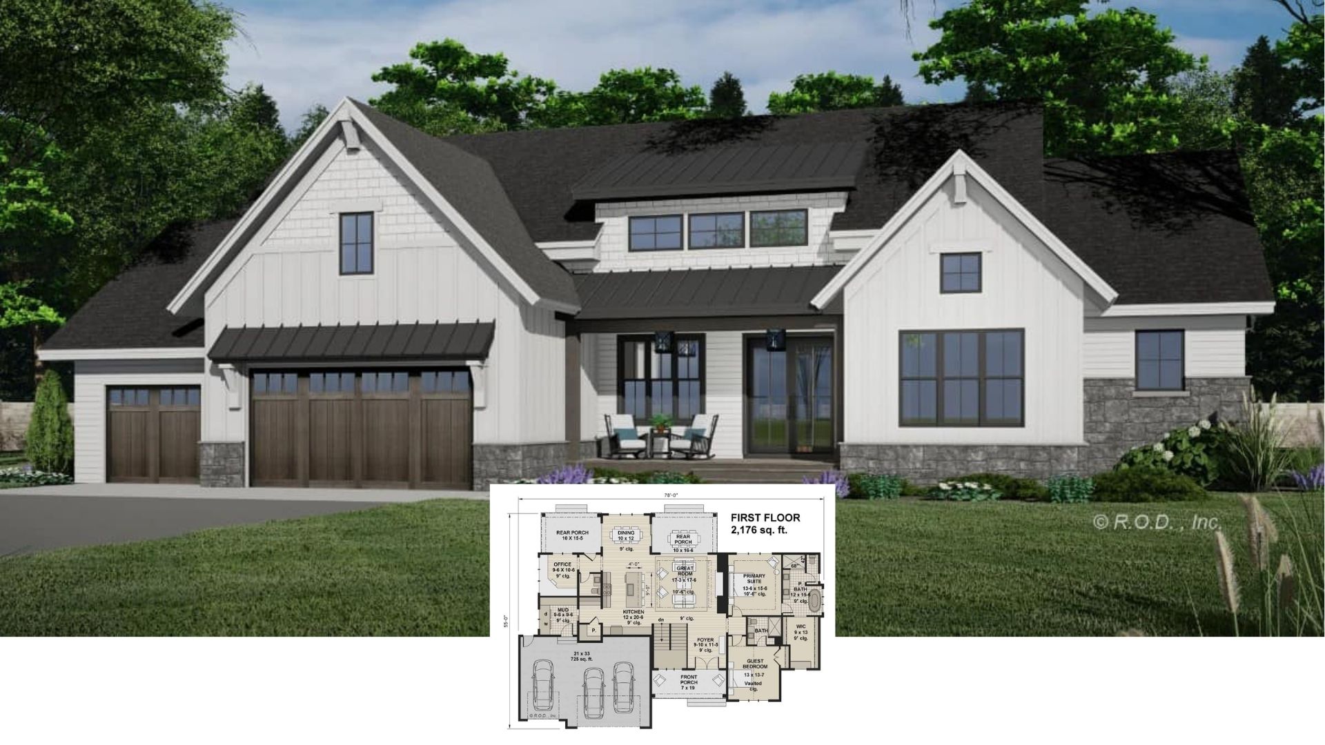 Tour This Modern 2 Bedroom House with 2,176 Sq. Ft. and a Must-See Floor Plan