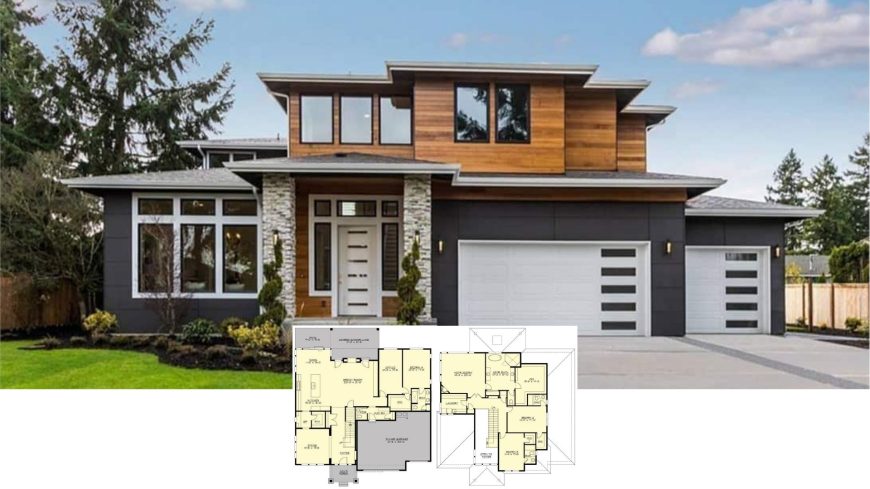101 Contemporary Style House Floor Plans