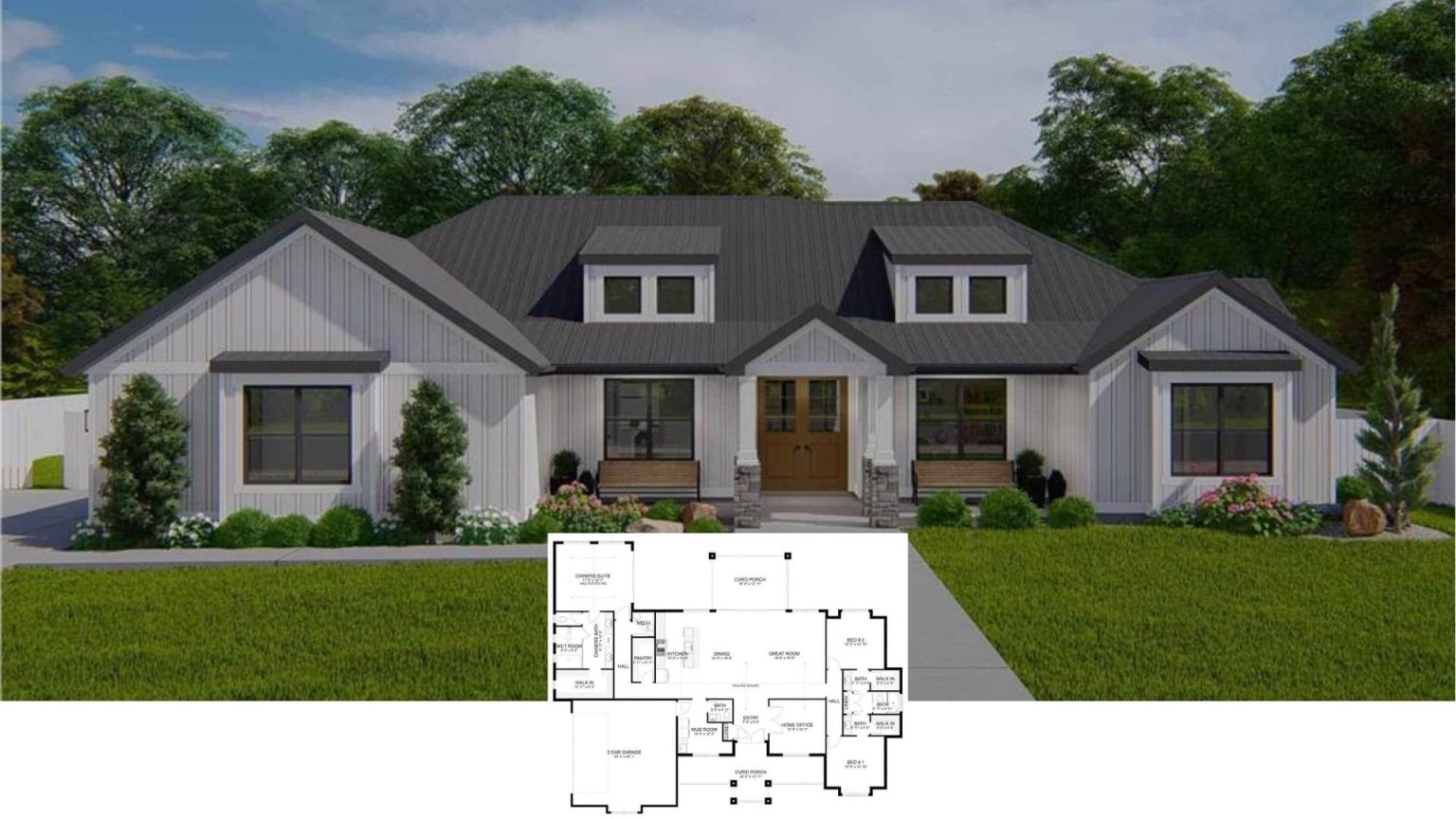 Introducing a Stunning 2,009 Sq. Ft. House: 4 Bedrooms, Double Garage ...