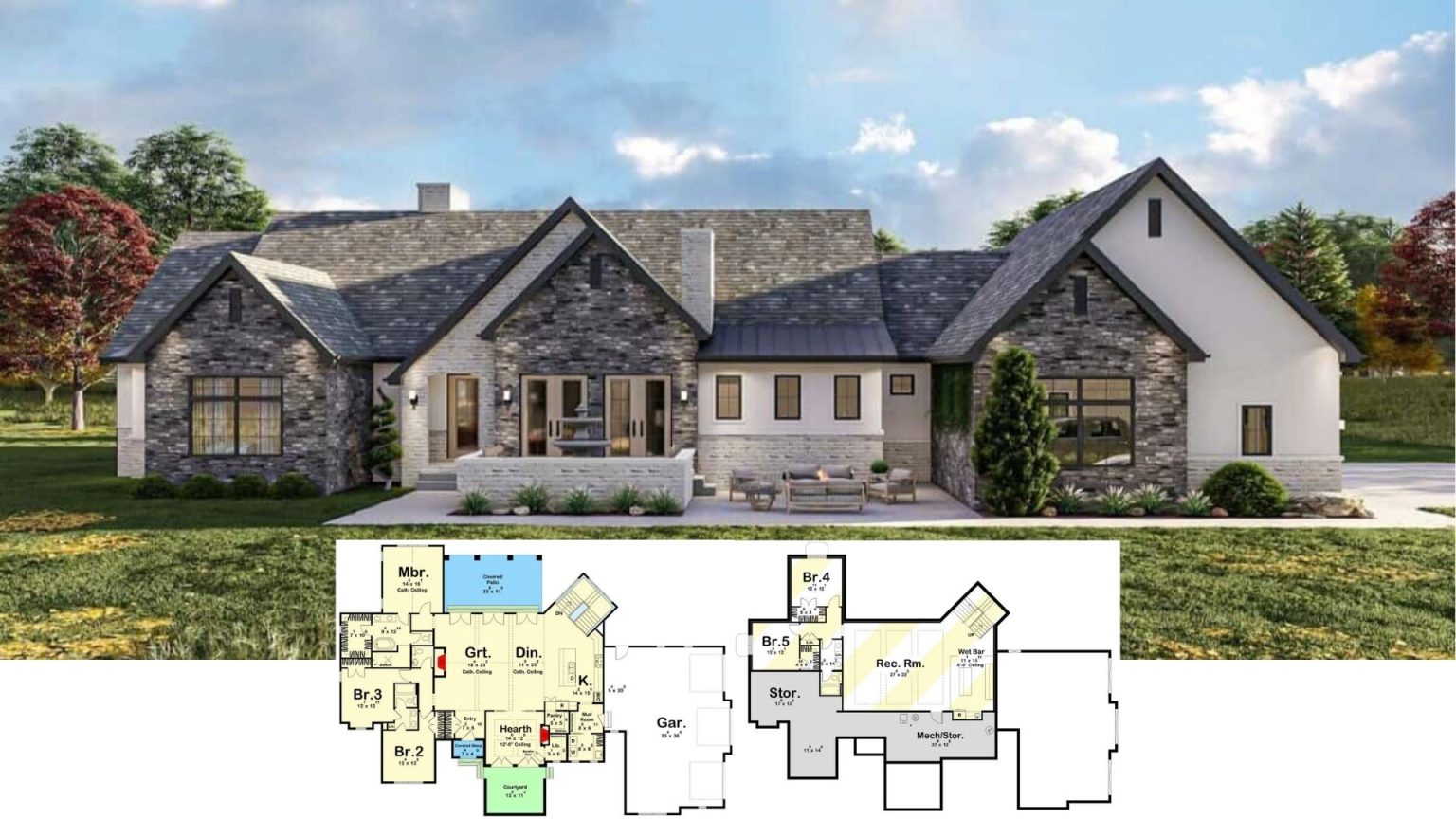 101 Single-Story House Plans