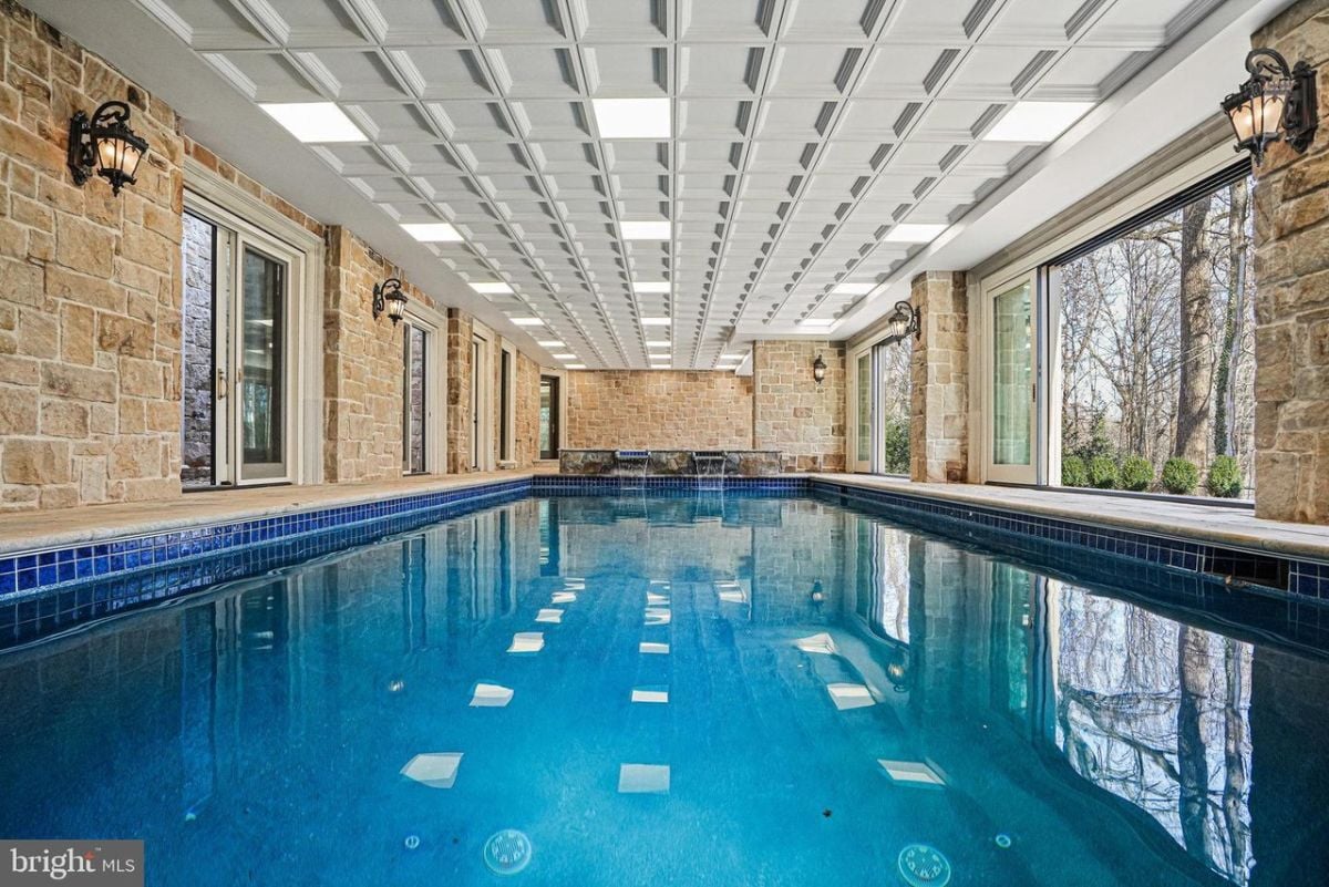 Indoor pool.
