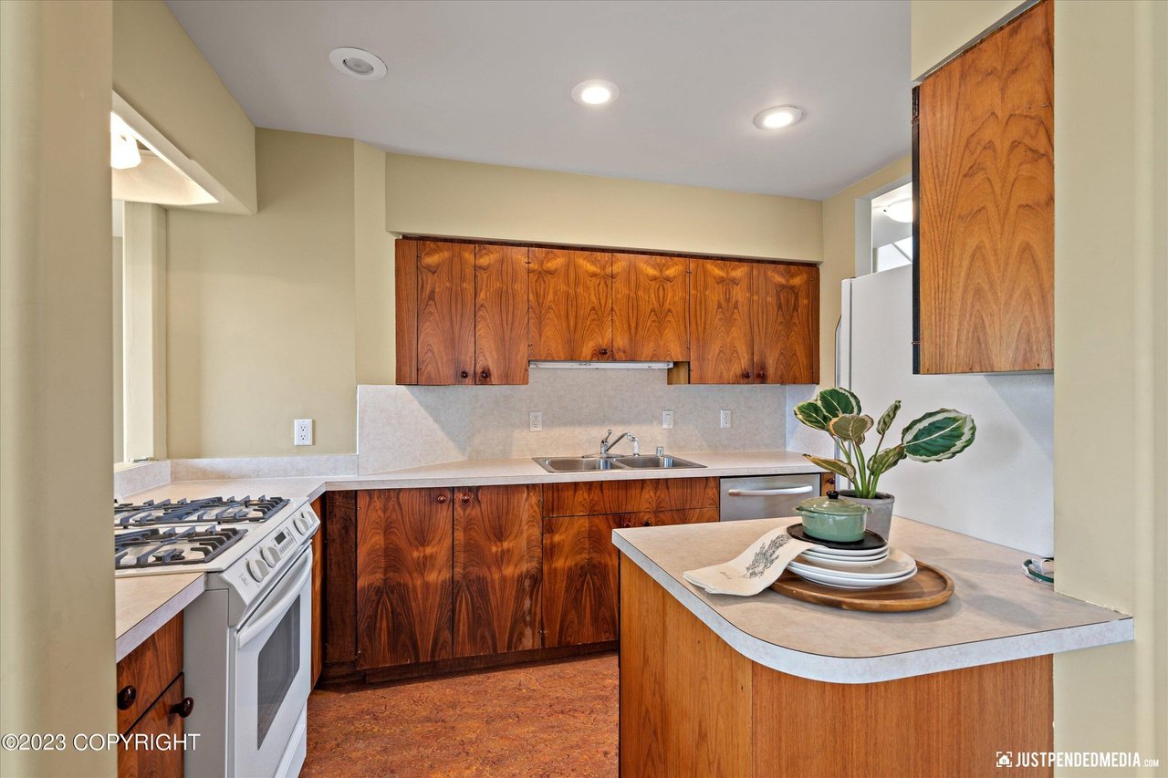 Cooking area.