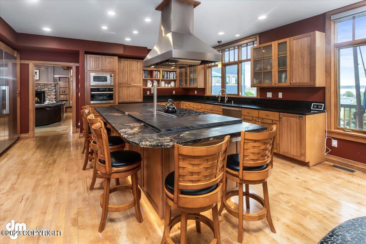 Modern kitchen.
