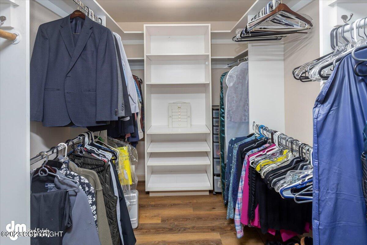 Spacious closet