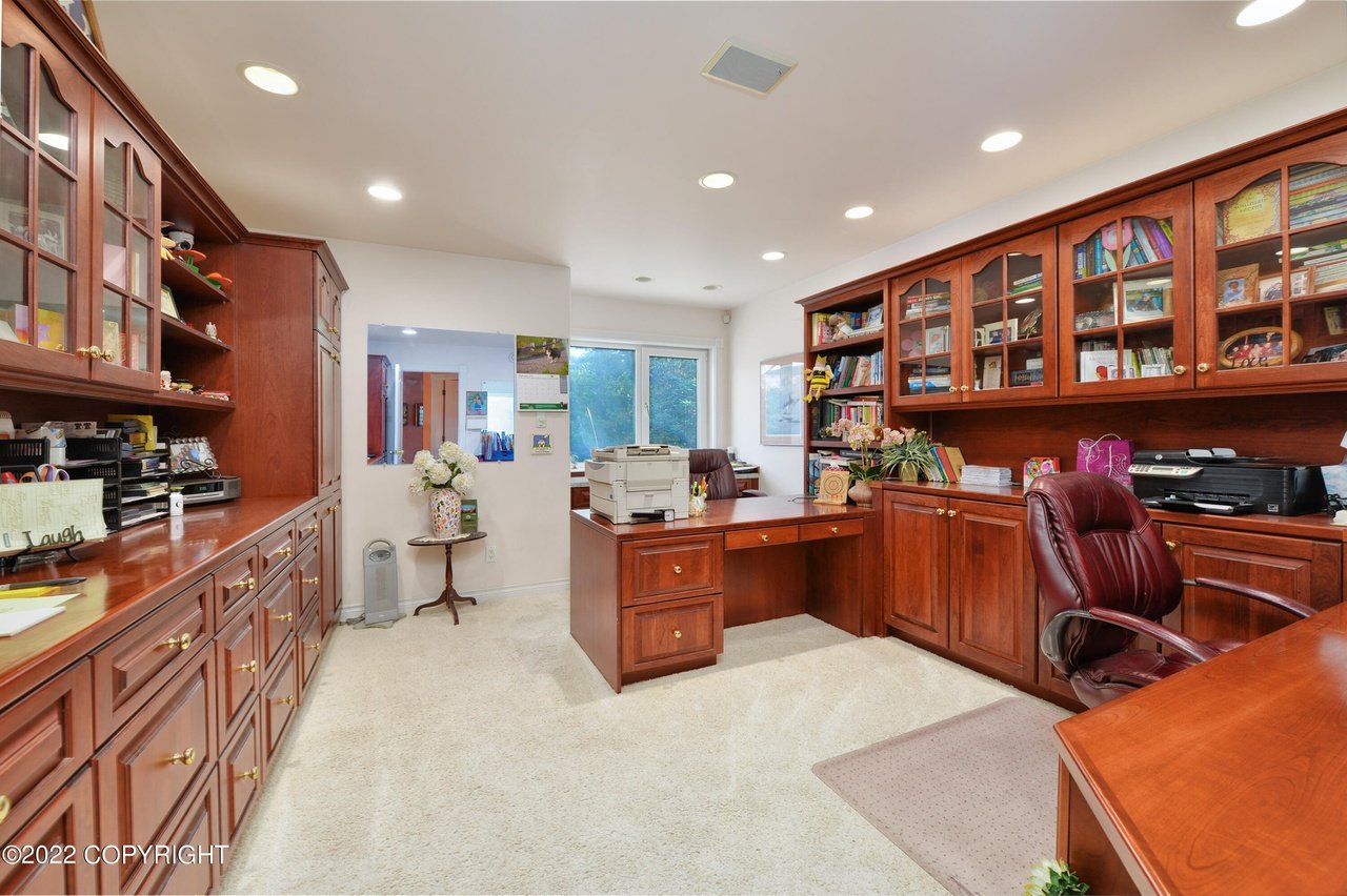 Large home office.