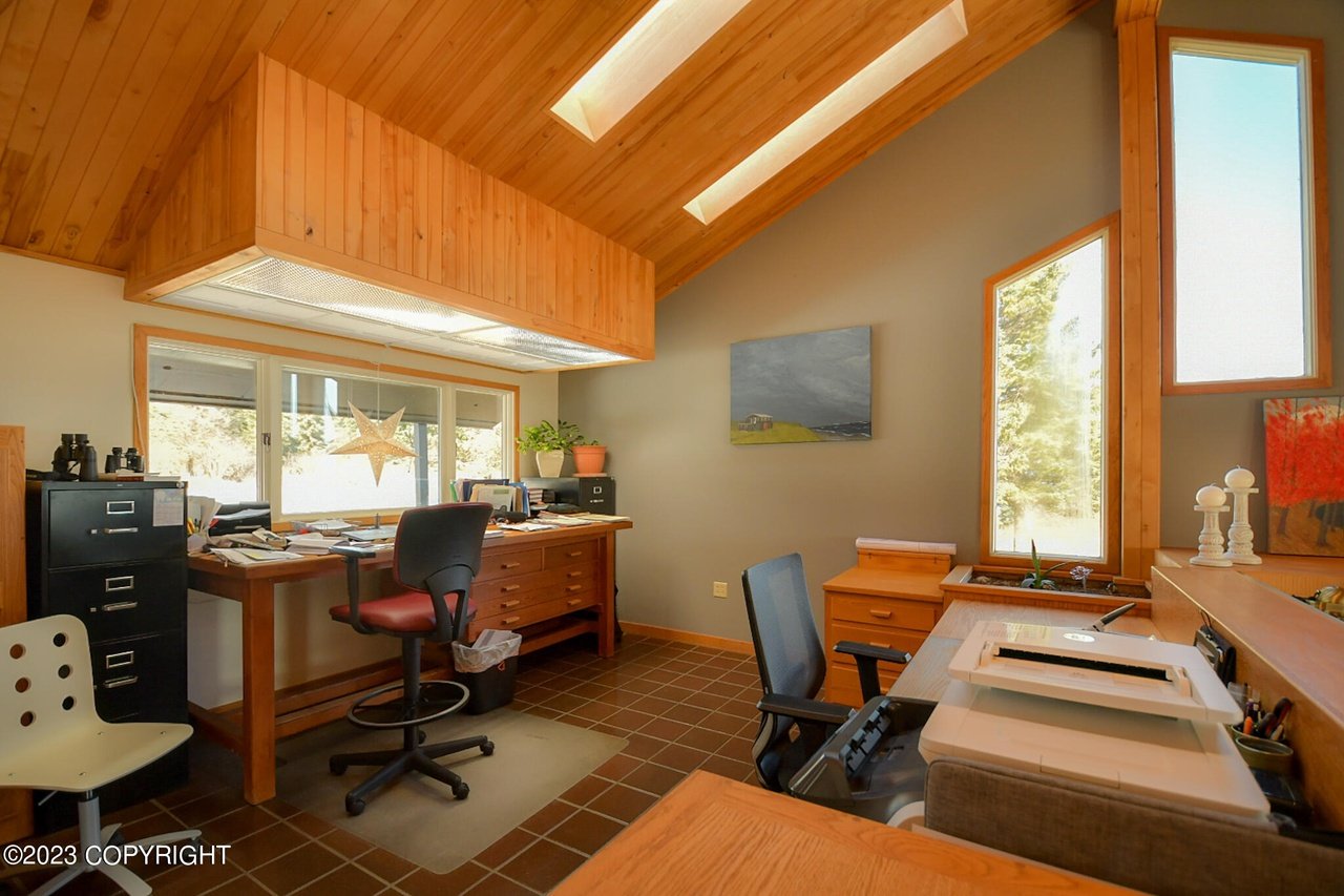 Spacious home office