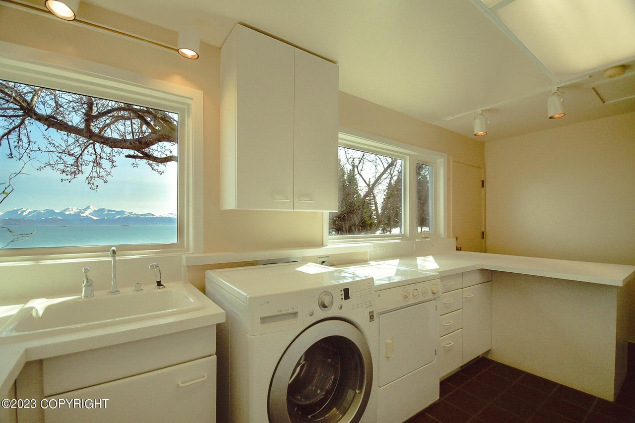 Laundry area