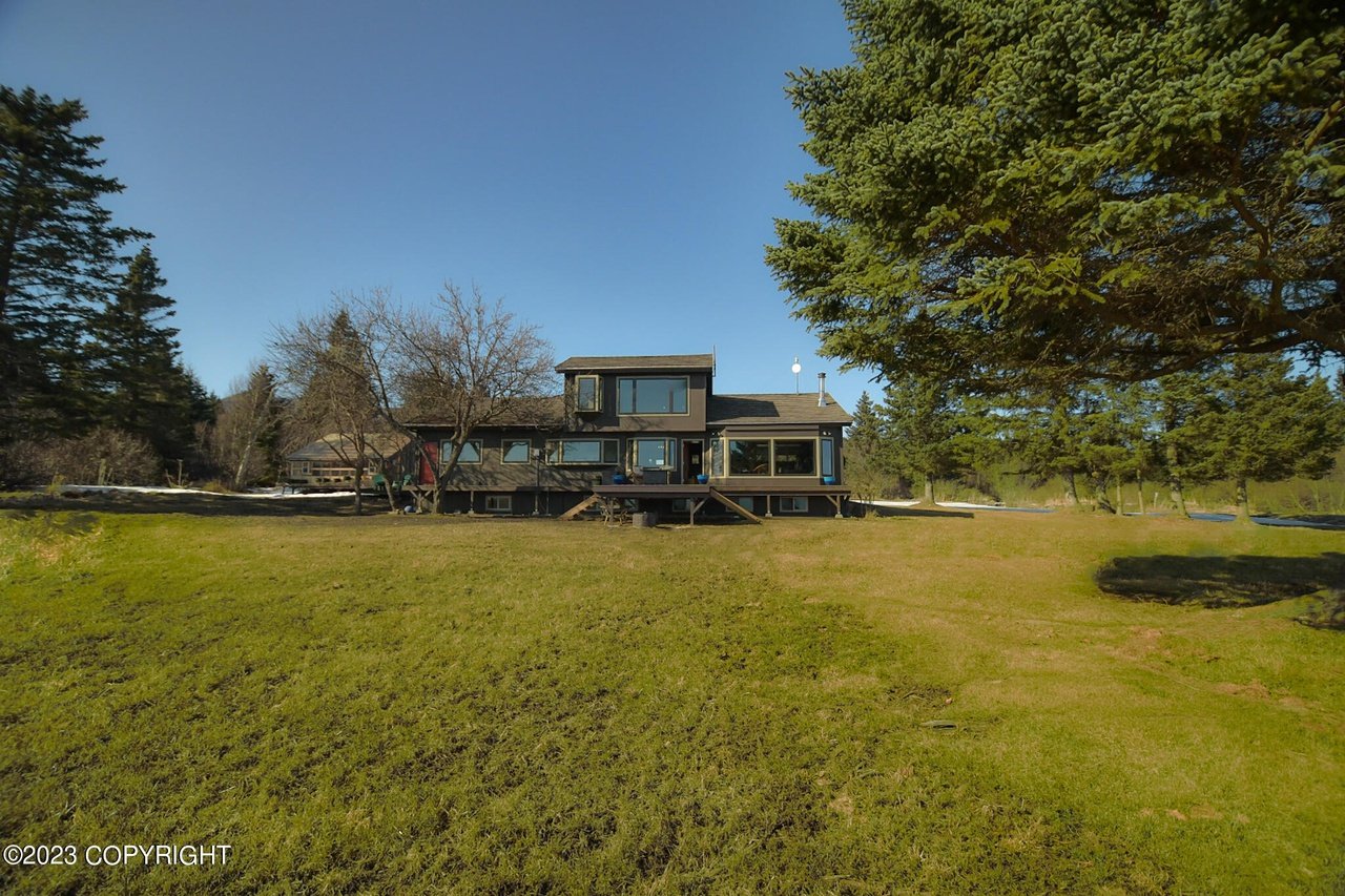 A view of the house.
